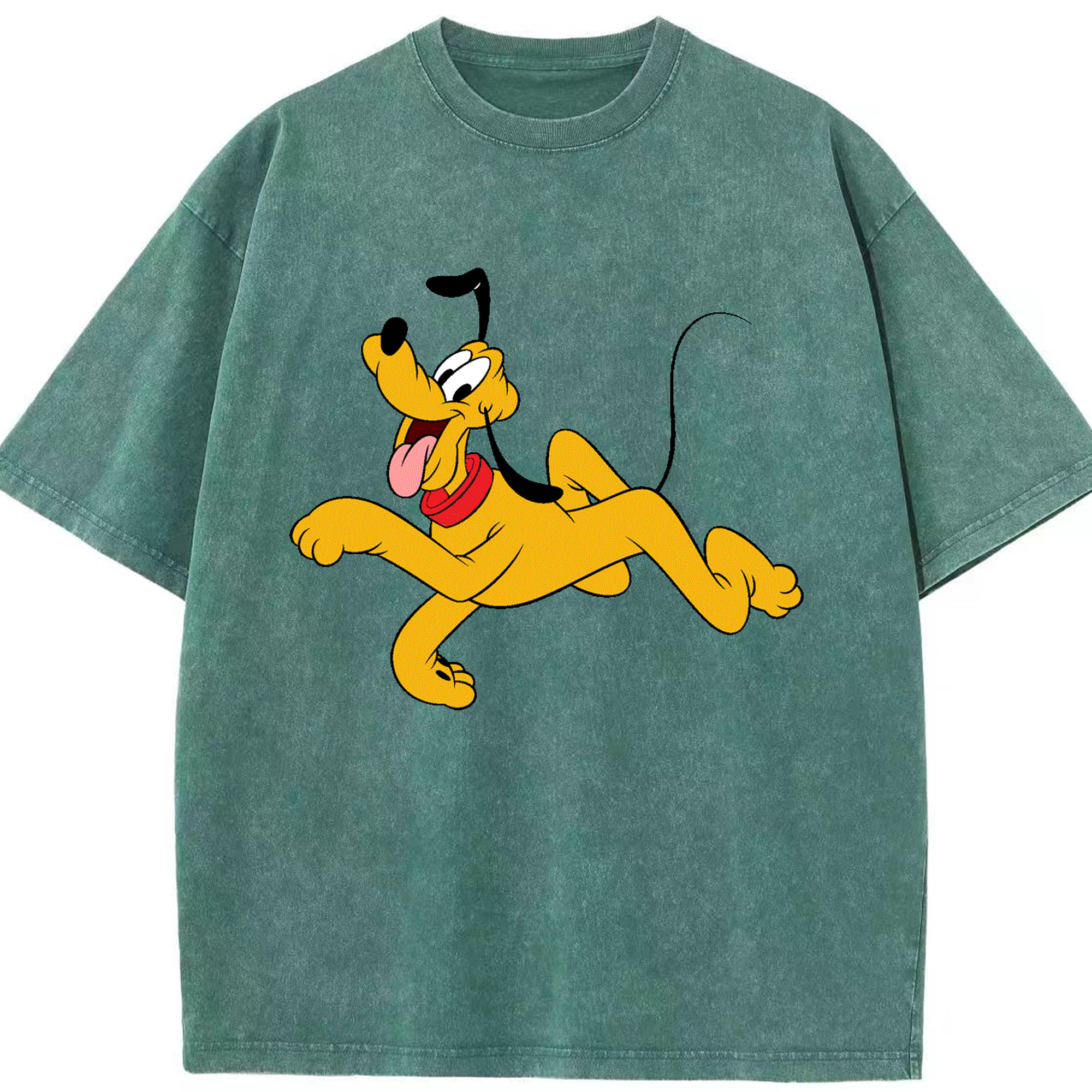 （画像用） ミッキーマウス Mickey Mouse 綿100% ヴィンテージ風 半袖Tシャツ（フロントプリント）